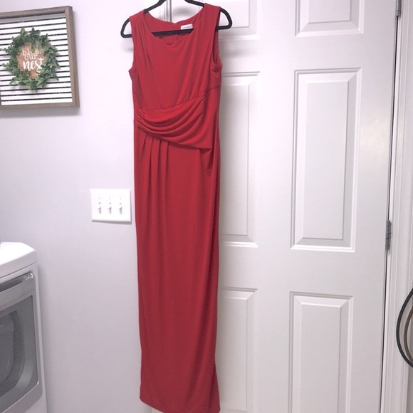 Calvin Klein Dresses & Skirts - Calvin Klein Women’s Red Dress.  Women’s size 8.